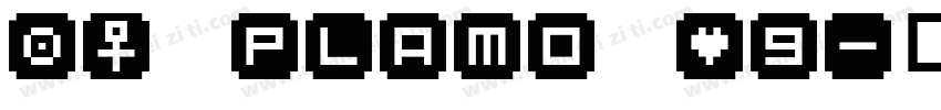 BM plamo A9字体转换